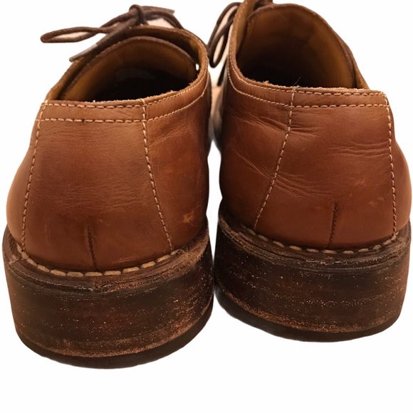 Cole Haan Oxfords Shoes Brown Black Leather 11.5 M - Picture 6 of 7